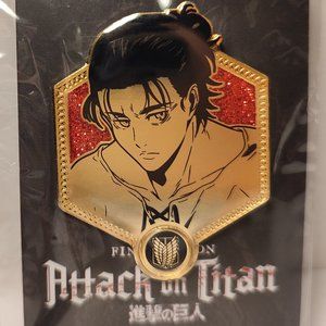 Eren Jeager Official Attack On Titan Golden Series Pin
